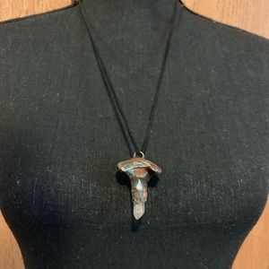 Mushroom necklace